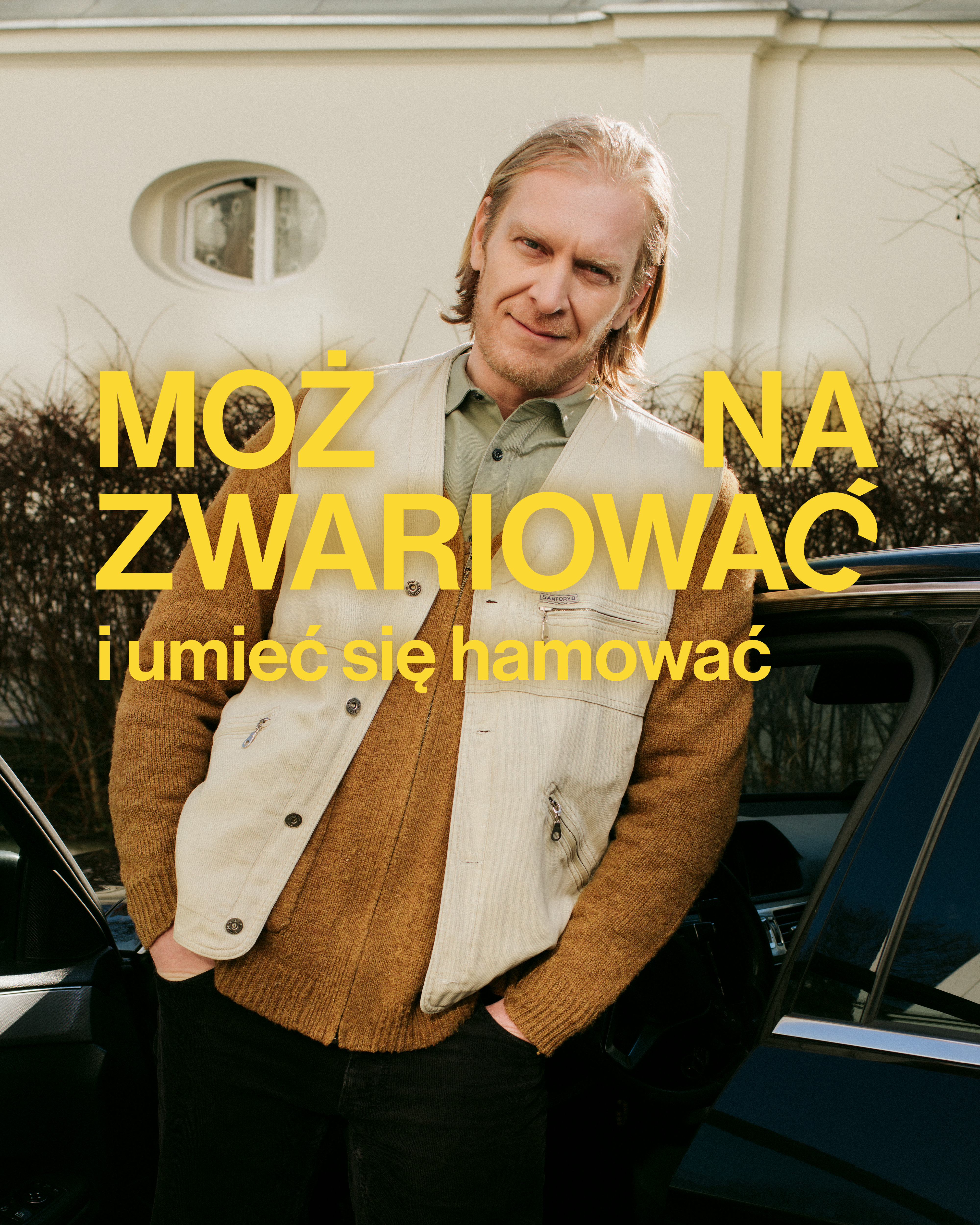 Plakat kampanii Można Zwariować