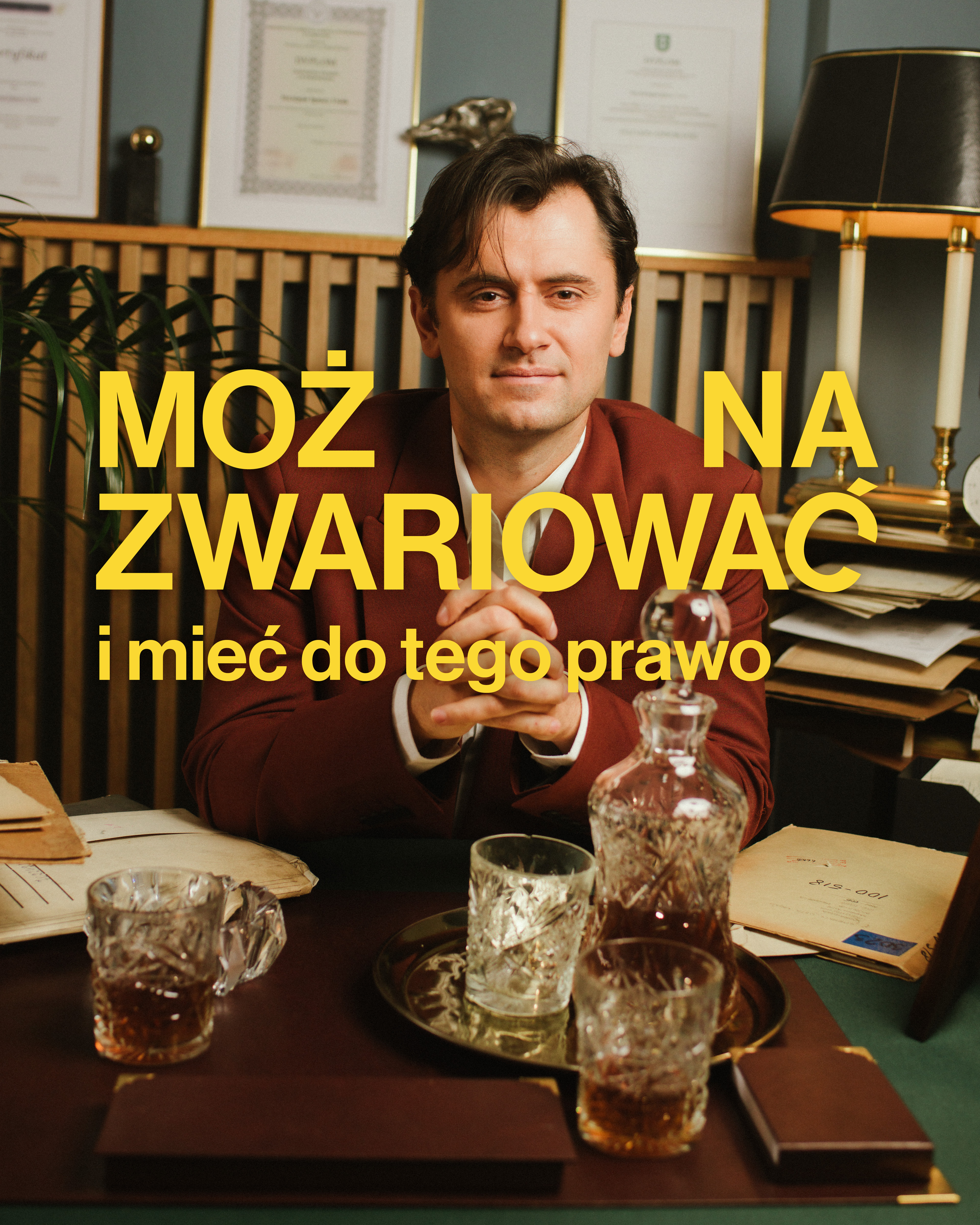 Plakat kampanii Można Zwariować